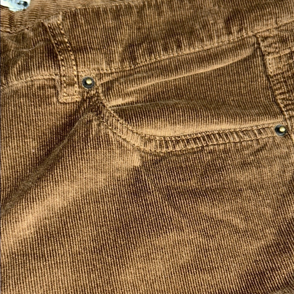 L.l ben Singnature Women corduroy Brown Pants size 8 - Picture 6 of 10